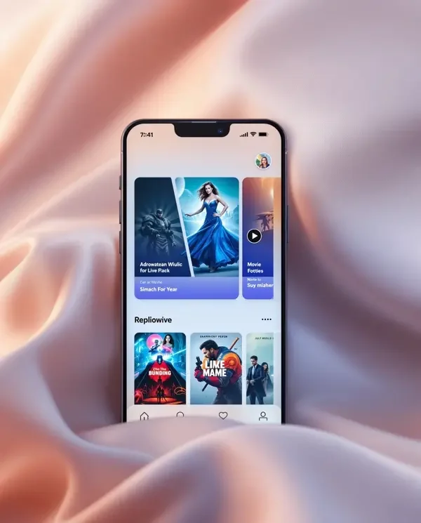 韩国视频 APP 界面展示